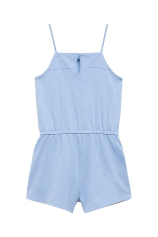 Combi-short coton - Porcelaine
