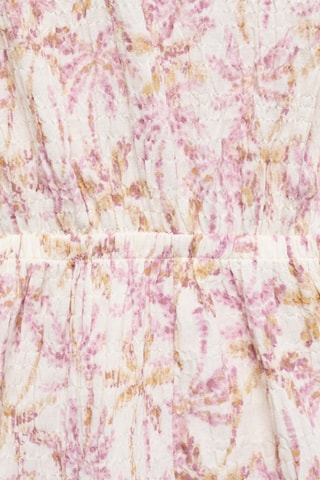 Combinaison en imprimé palmiers - Mauve