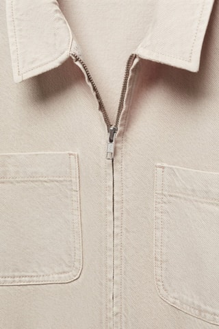 Combi-short ceinture - Beige