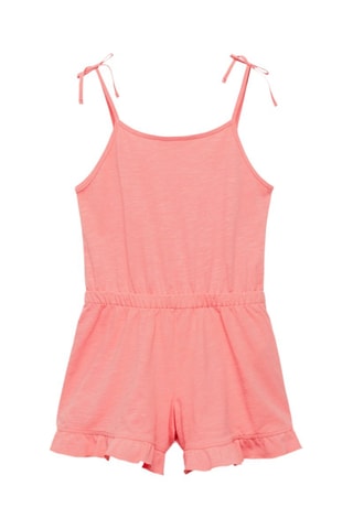Combi-short coton - Rose fluo