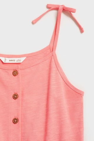 Combi-short coton - Rose fluo