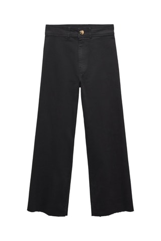 Jupe-culotte jean - Noir