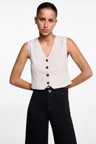 Jupe-culotte jean - Noir