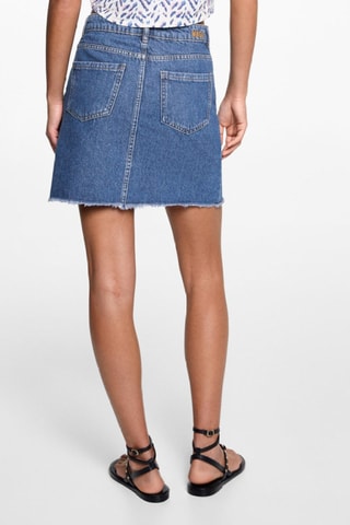 Jupe en denim - Bleu
