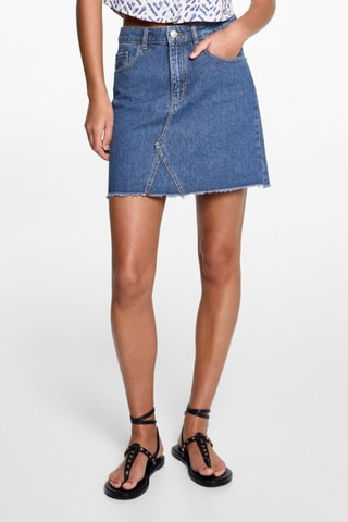 Jupe en denim - Bleu