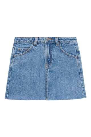 Jupe courte denim - Bleu