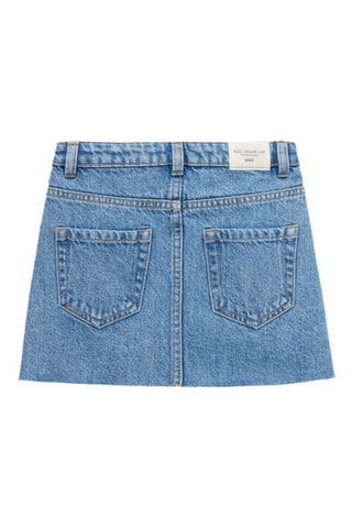 Jupe courte denim - Bleu