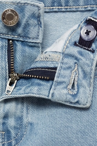 Jupe cargo denim - Bleu clair
