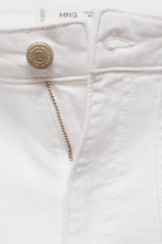 Jupe-culotte jean taille normale - Blanc cassé