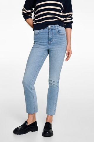 Jean slim crop - Bleu clair