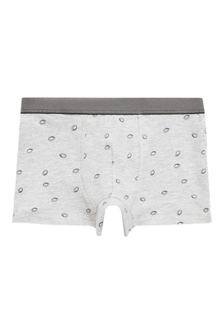 Pack 3 boxers combinés - Gris chiné