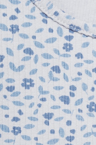 T-shirt imprimé floral - Bleu