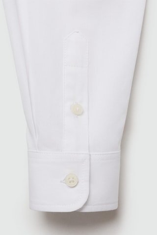 Chemise regular fit coton - Blanc