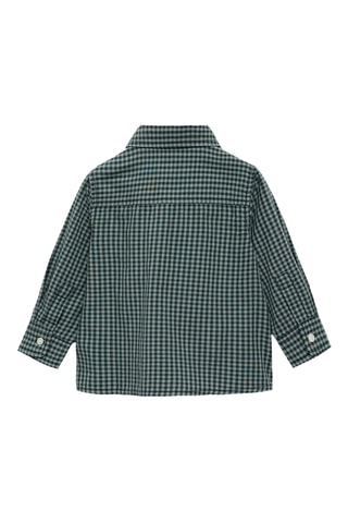 Chemise à carreaux vichy - Vert