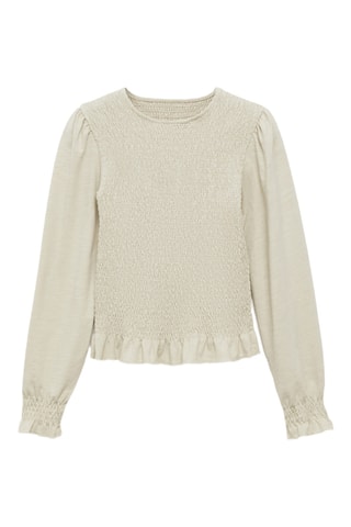 Blouse détail froncé - Vert pastel