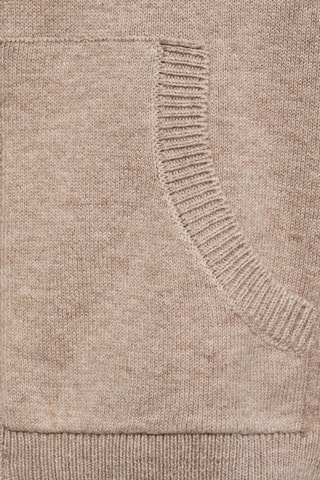 Cardigan zippé - Beige