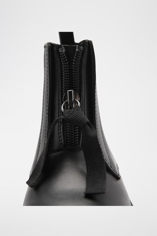 Bottines plates - Noir