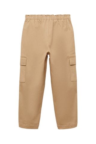 Pantalon cargo pinces - Beige