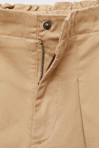 Pantalon cargo pinces - Beige