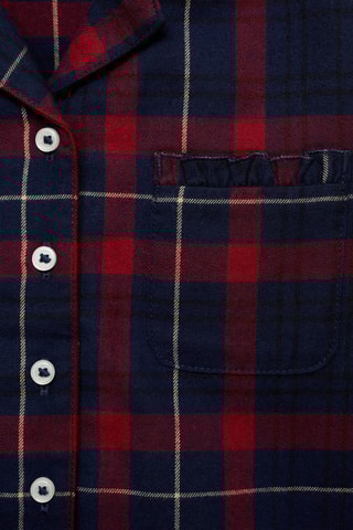Pyjama long de Noël - Rouge et bleu