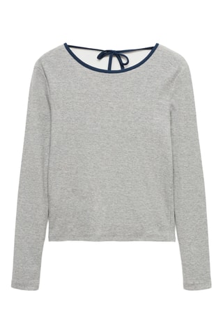 T-shirt jaspé - Gris chiné