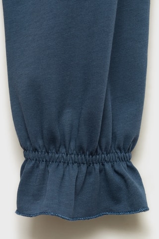Blouse détails brodés - Indigo
