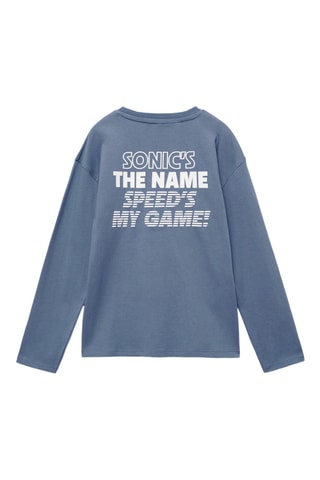 T-shirt Sonic relief - Bleu