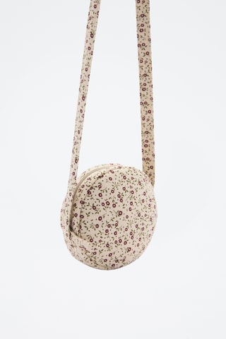 Sac imprimé floral - Écru