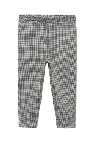 Leggings pied-de-coq - Noir