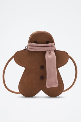 Sac bonhomme en pain d'épices - Marron