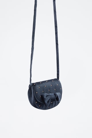 Sac détail noeud - Bleu