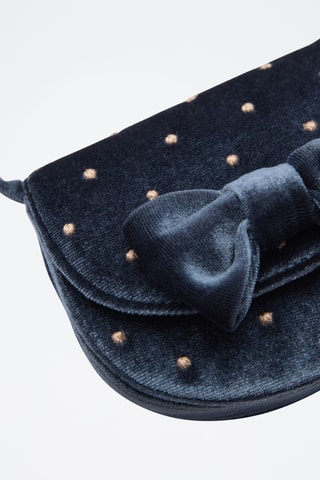 Sac détail noeud - Bleu