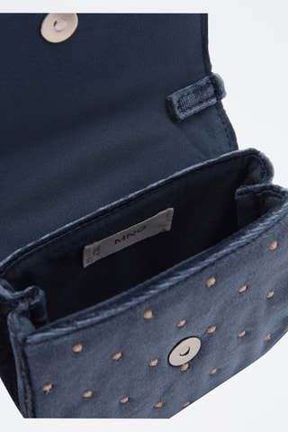Sac détail noeud - Bleu