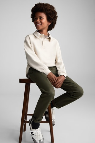 Pantalon chino coton - Vert