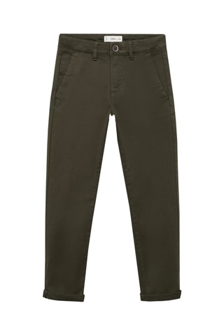 Pantalon chino coton - Vert