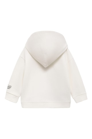 Sweat-shirt Looney Tunes - Blanc cassé