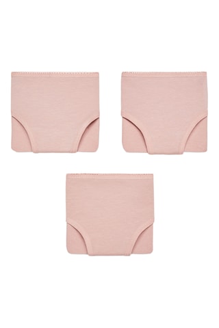 Pack 3 culottes basiques - Nude