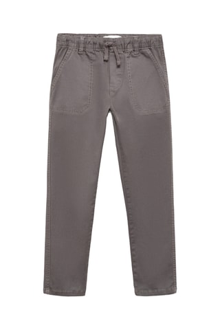 Pantalon taille élastique - Anthracite