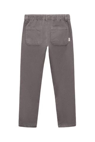 Pantalon taille élastique - Anthracite