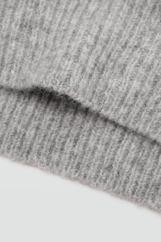 Bonnet pompon - Gris