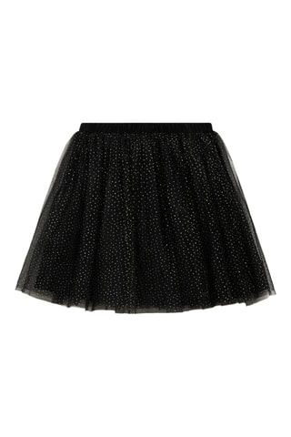 Jupe tulle pailletée - Noir