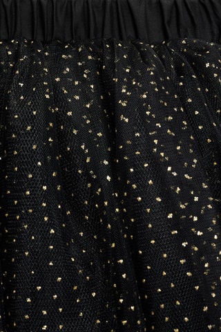 Jupe tulle pailletée - Noir
