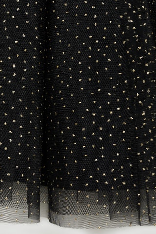 Jupe tulle pailletée - Noir