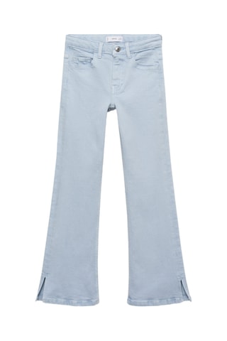 Jean flare ouvertures - Bleu clair