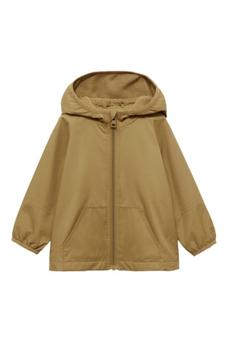 Anorak à capuche - Kaki