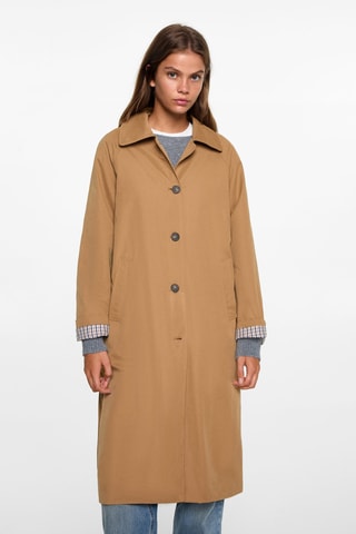Trench classique long - Beige