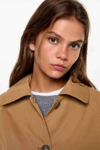 Trench classique long - Beige