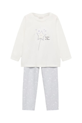 Pyjama long imprimé étoiles - Ciel