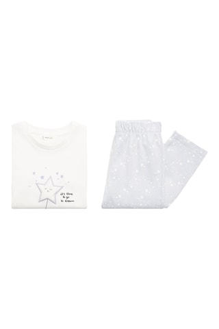 Pyjama long imprimé étoiles - Ciel