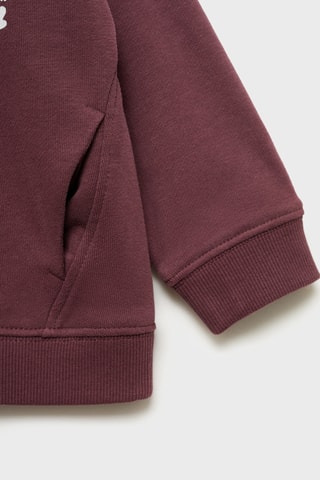 Sweat à poches - Bordeaux